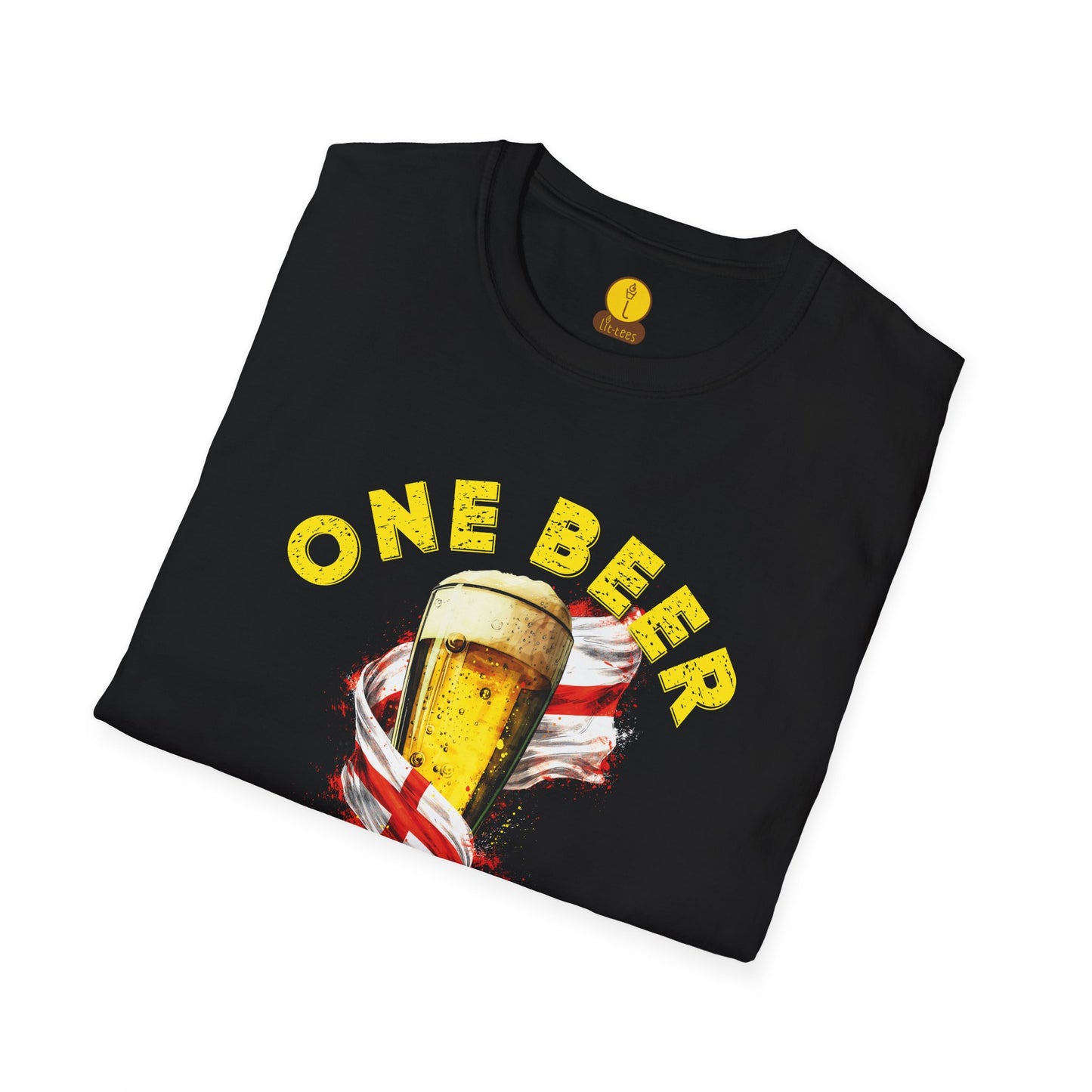 One beer, please! English Flag