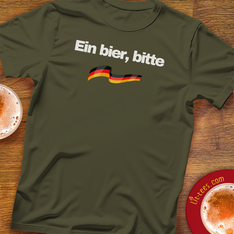 1 beer please in German: Ein bier, bitte