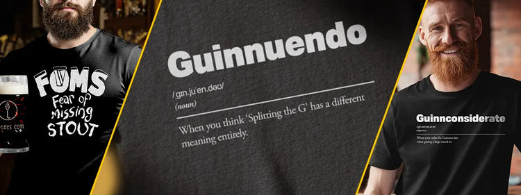 Guiness and Stout funny T Shirts