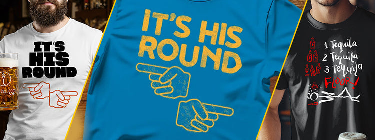 Our favourite funny beer and booze T shirts