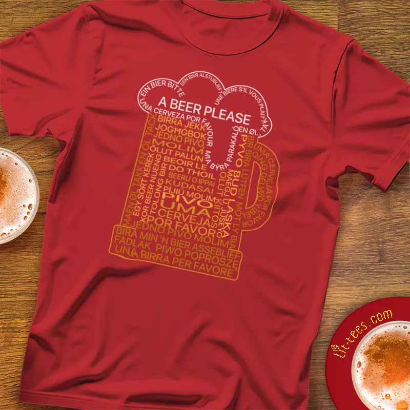 Beer Please Translations [Beer Word Cloud]