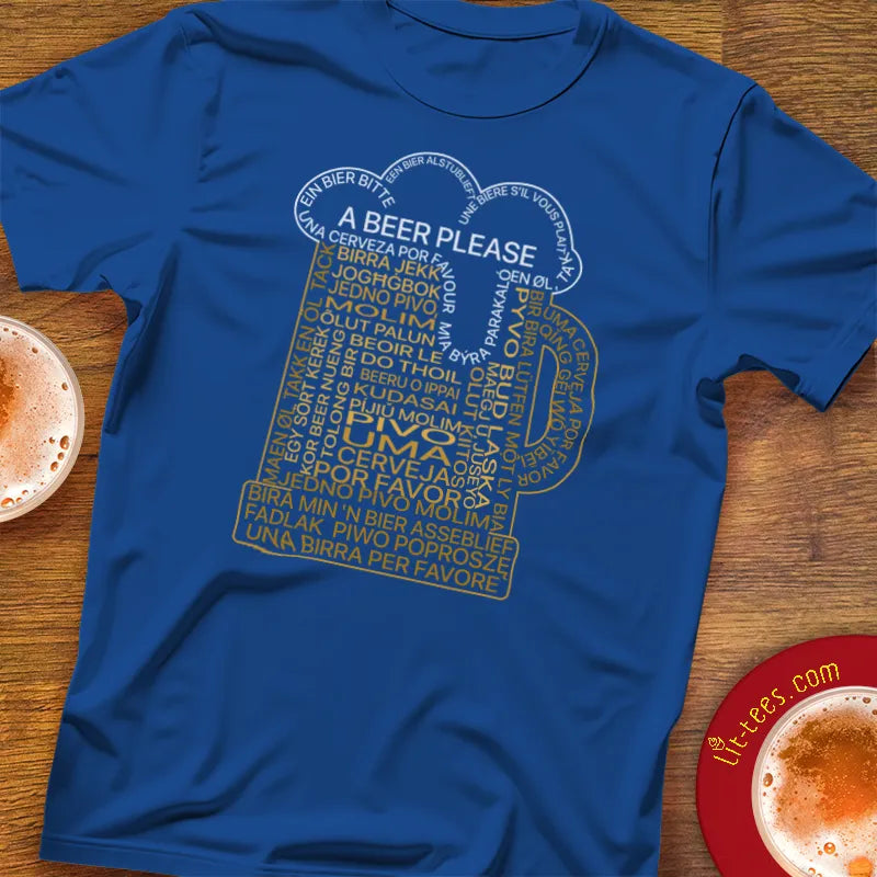 Beer Please Translations [Beer Word Cloud]
