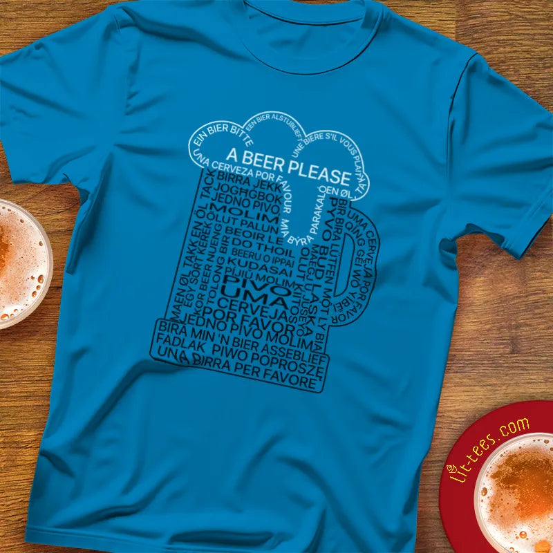 Beer Please Translations [Beer Word Cloud]