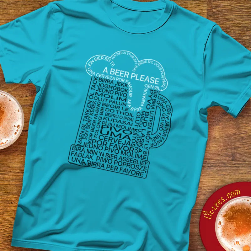 Beer Please Translations [Beer Word Cloud]