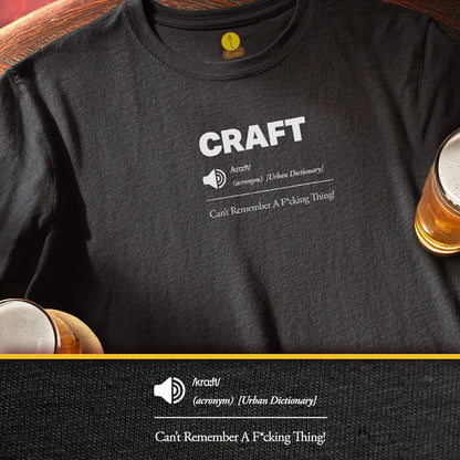 CRAFT - Can't Remember a F*cking Thing