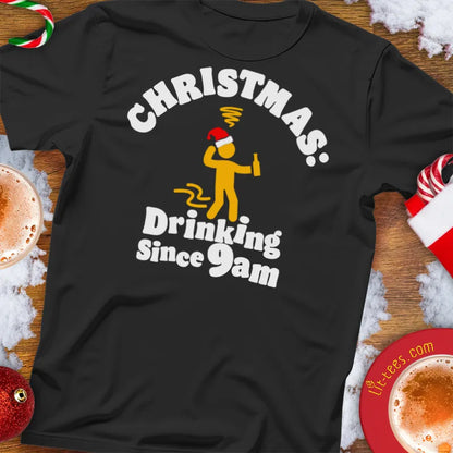 Christmas: Drinking since 9am [Stagger]