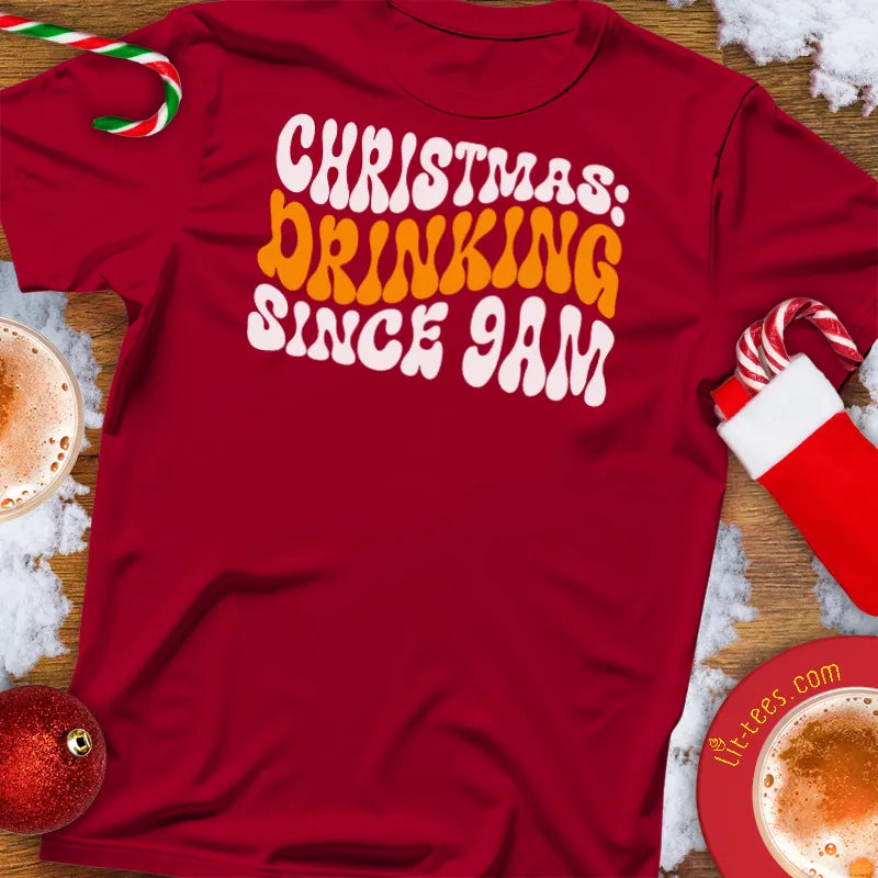 Christmas: Drinking Since 9am TS