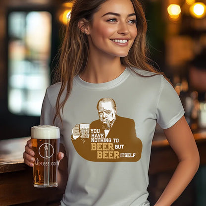 Churchill :: Nothing to Beer but Beer itself [Sepia]