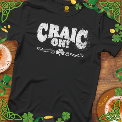 Craic On! White Grunge
