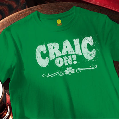 Craic On! White Grunge