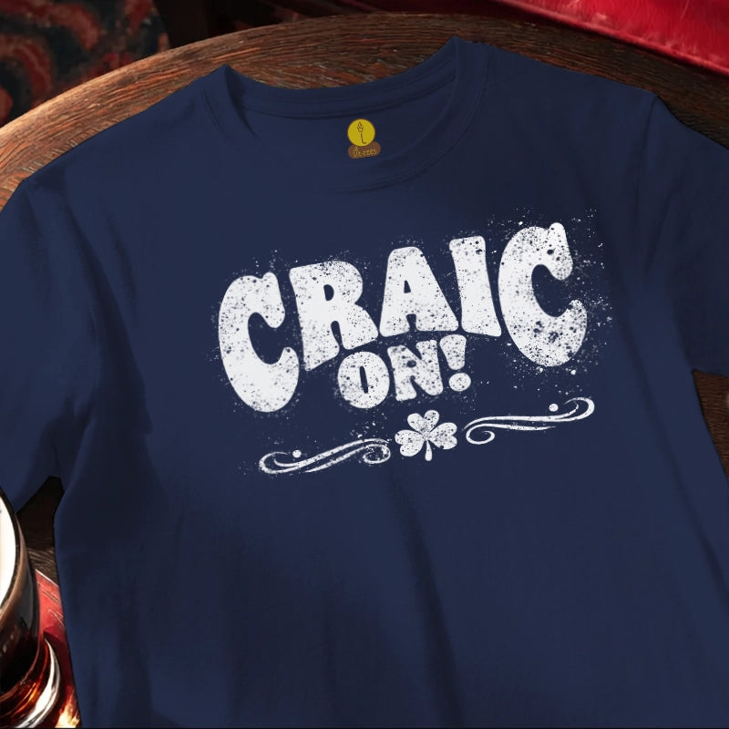 Craic On! White Grunge