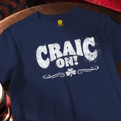 Craic On! White Grunge