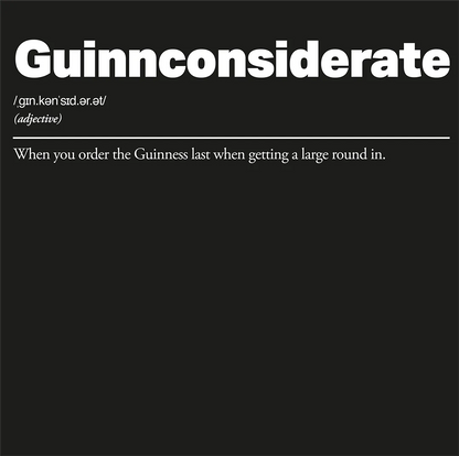 Guinnconsiderate USA