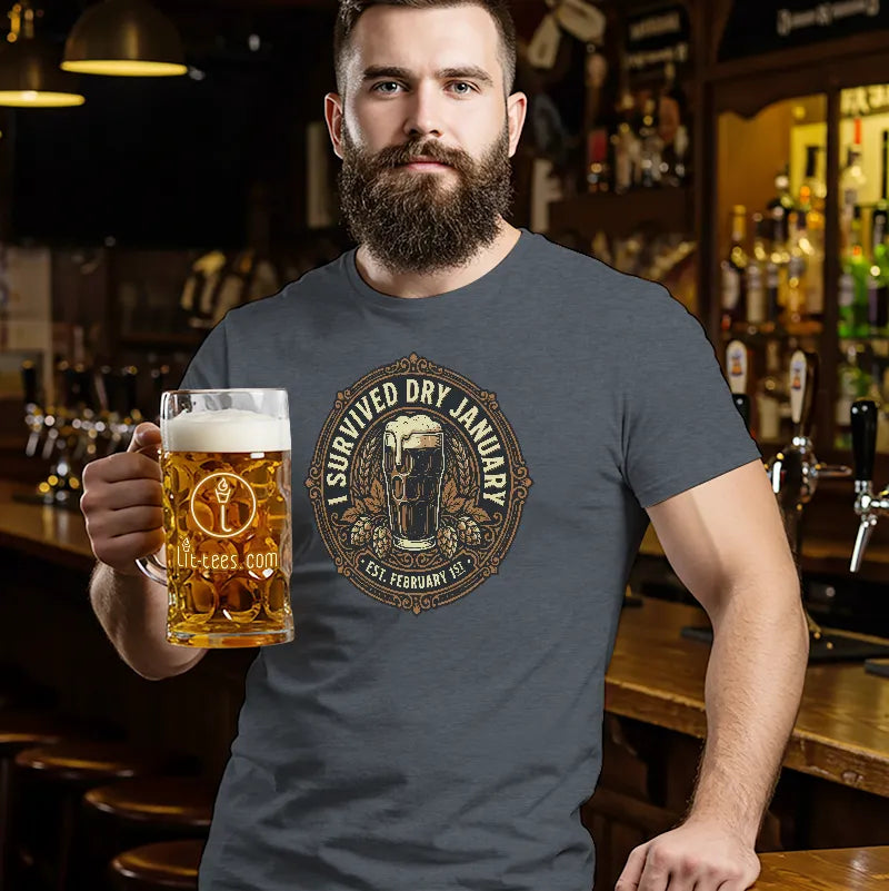 I survived Dry January [Frothy Pint]