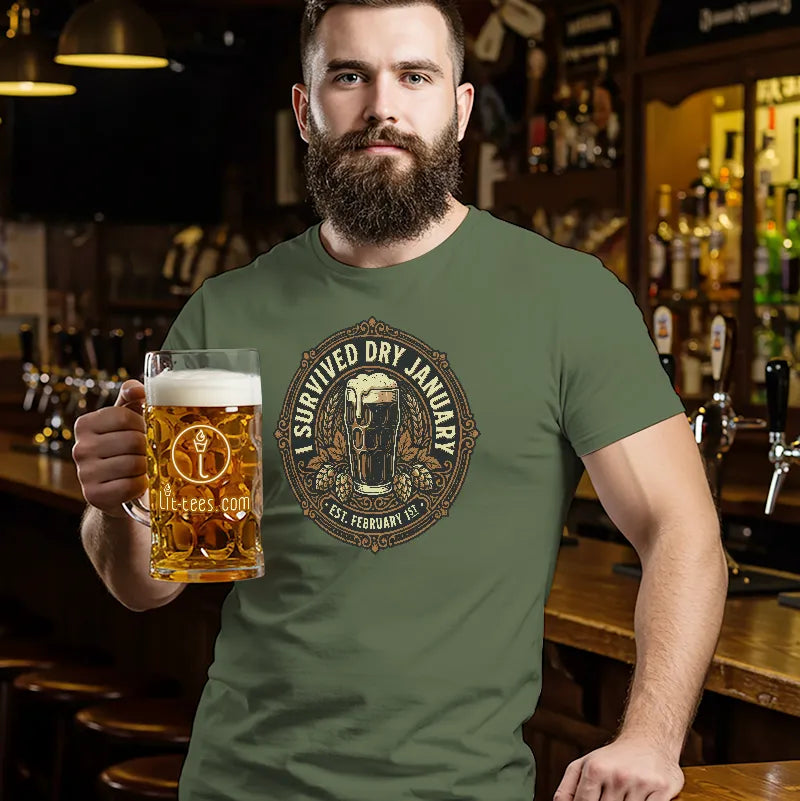 I survived Dry January [Frothy Pint]