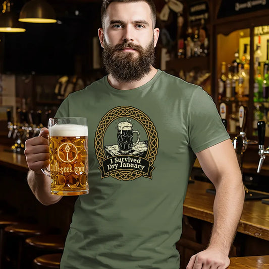 I survived Dry January [Irish Wreath]