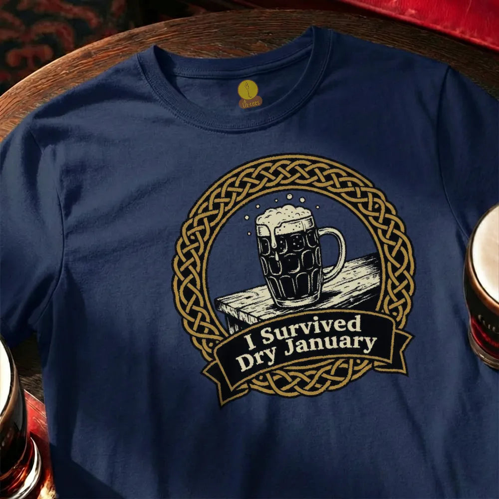 I survived Dry January [Irish Wreath]