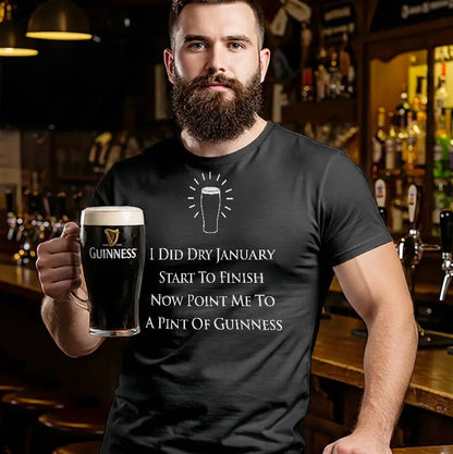 I did Dry January Guinness Quatrain
