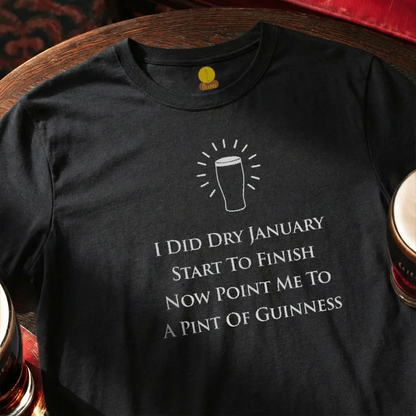 I did Dry January Guinness Quatrain