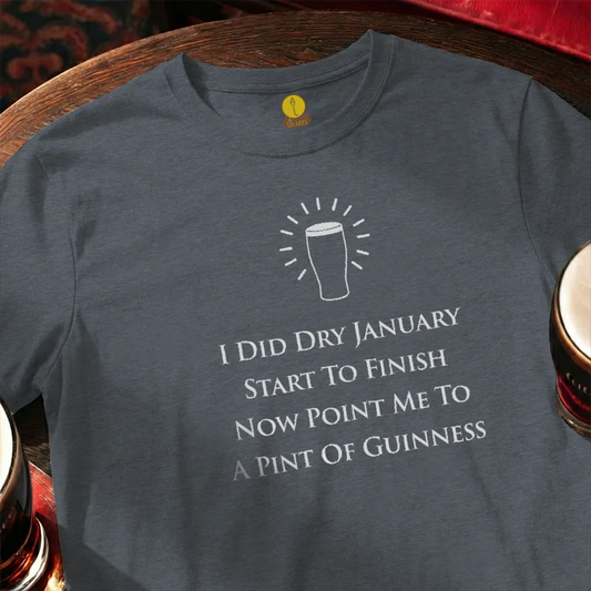 I did Dry January Guinness Quatrain