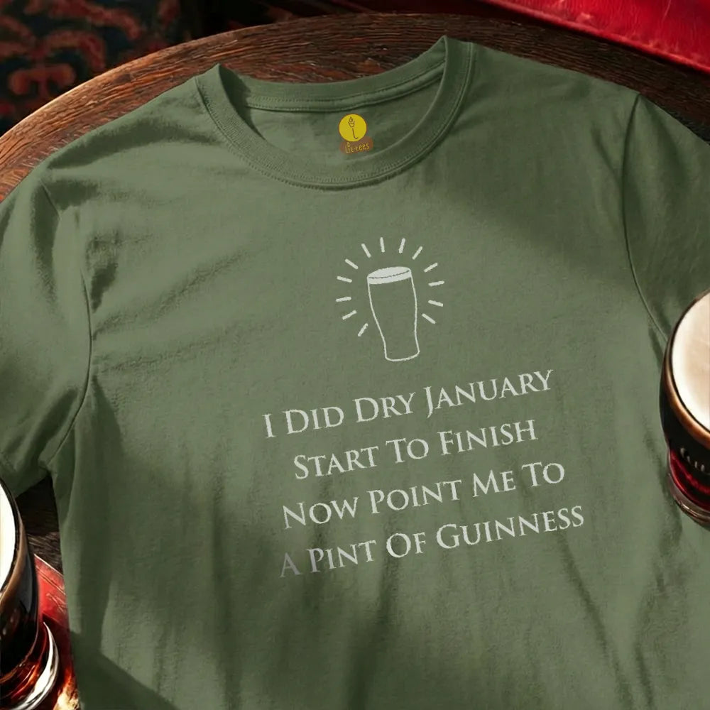I did Dry January Guinness Quatrain