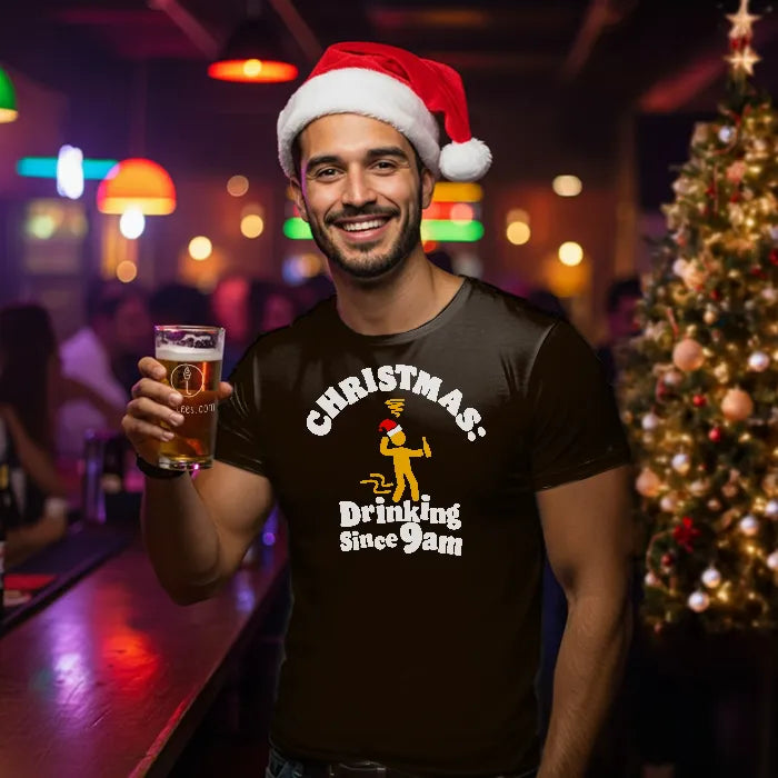 Christmas: Drinking since 9am [Stagger]