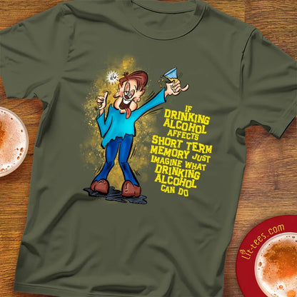 Drinking Alcohol Short Term Memory [Toon]