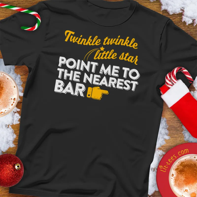 Twinkle Twinkle Little Star - point me to the nearest bar PT